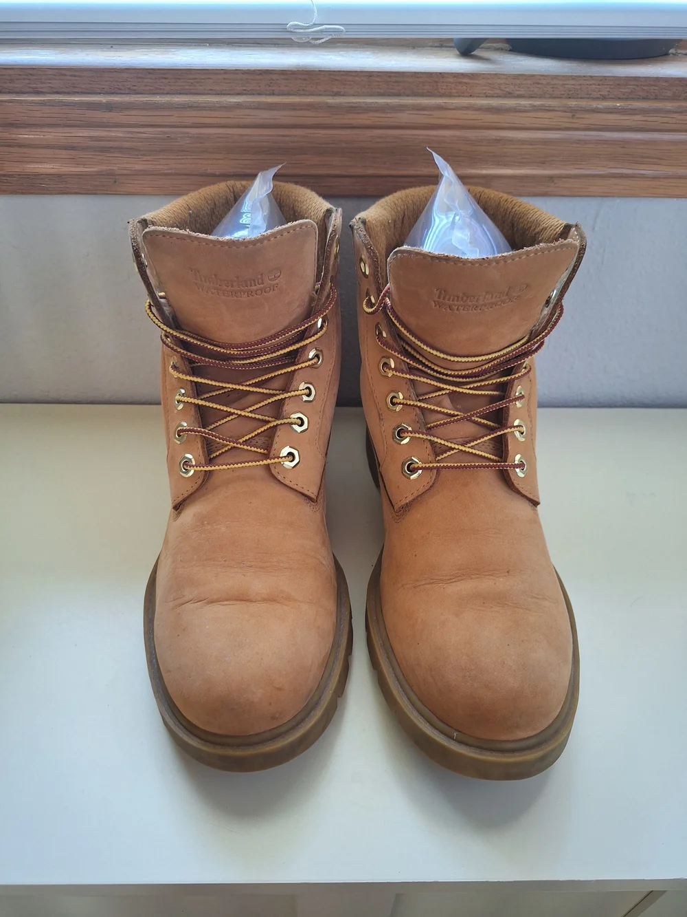 Timberland Men's Tan Nubuck Work Boots